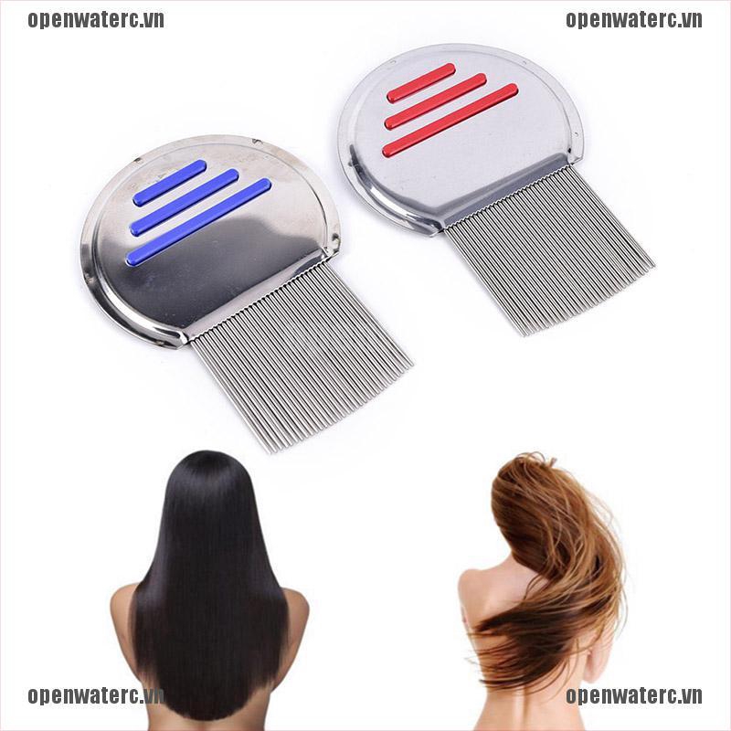 Opc 1 Lược Chải Tóc Bằng Thép Không Gỉ Không Gỉ Loại Bỏ Tóc Rối