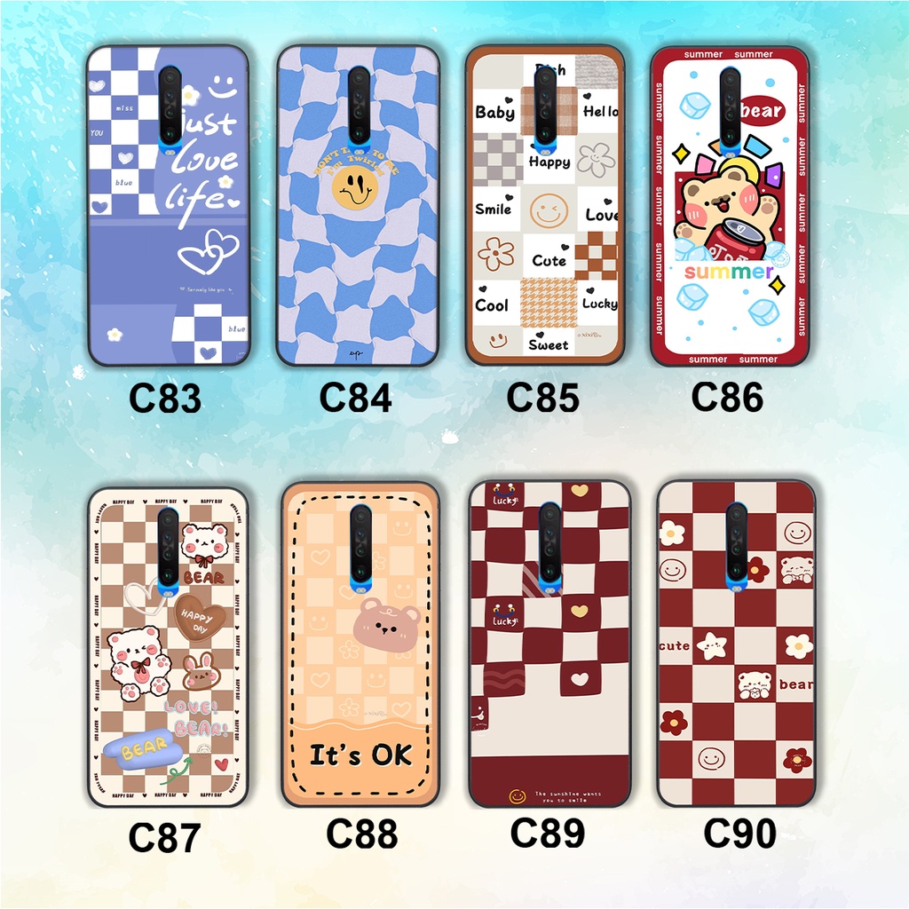 Ốp lưng Xiaomi Redmi K20 / K20 PRO / MI 9T / K30 / K30 5G trái tim gấu cute thể thao cá tính, giá rẻ