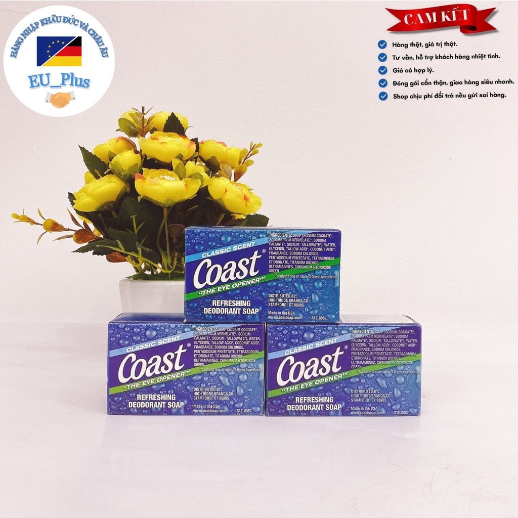 Xà bông Coast 113g - Mỹ - sản phẩm chuyên dùng cho nam