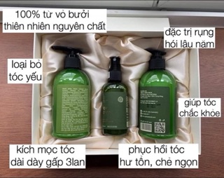 COMBO BƯỞI VIJULLY - Kích thích mọc tóc