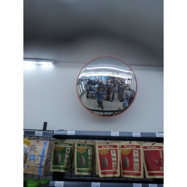 GƯƠNG CẦU LỒI POLYME 450MM