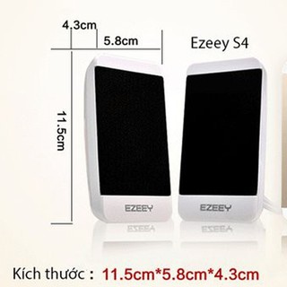 Loa Vi Tính Ezeey S4 Cổng USB