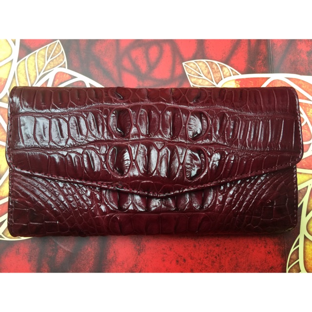 Ví cá sấu 10*20