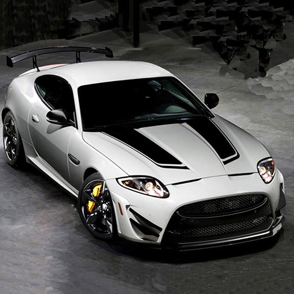 Bộ 2 Miếng Dán Trang Trí Xe Hơi Đua Thể Thao Chống Nước DIY