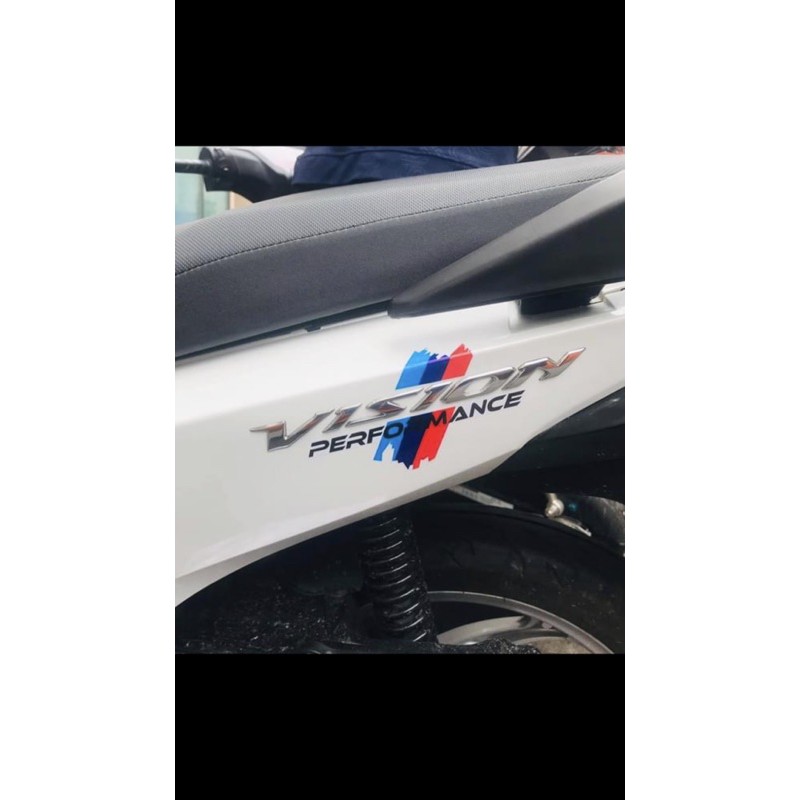 Tem Decal Performance ITALY / AMG BMW chất liệu pvc cao cấp chính hãng decal TAIWAN