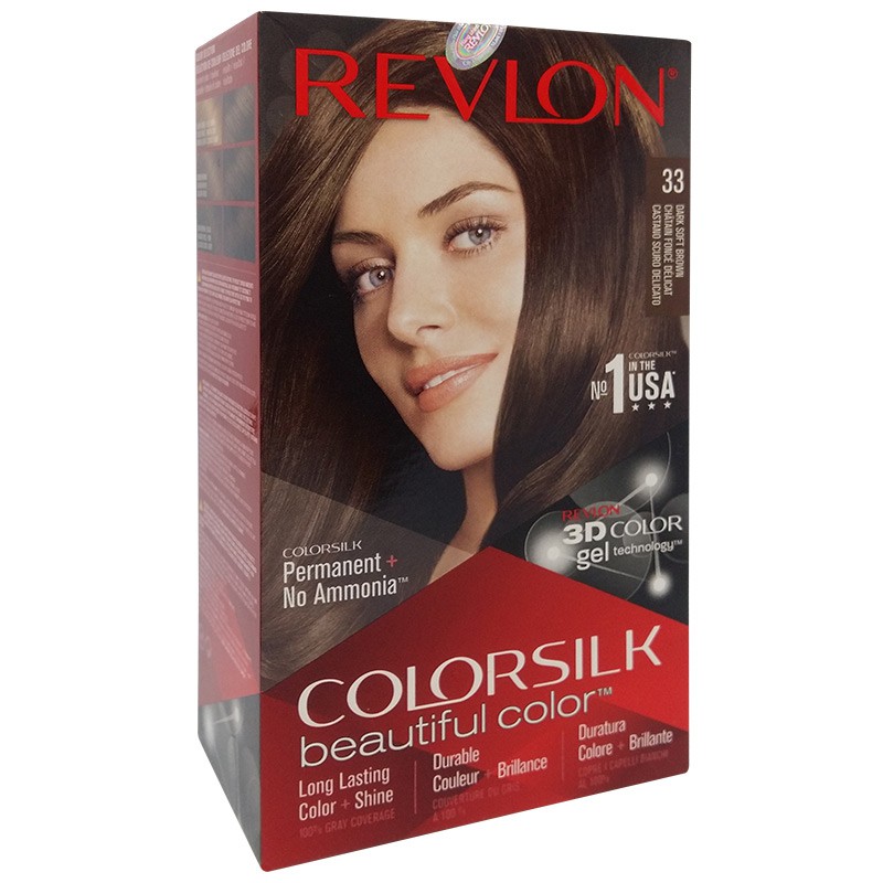 Thuốc nhuộm thảo dược phủ bạc Revlon #33 nâu tự nhiên | BigBuy360 - bigbuy360.vn