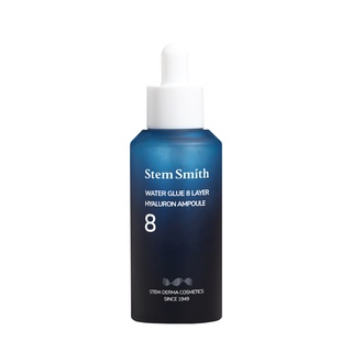 Tinh chất cấp ẩm và chống lão hóa 8 lớp cao cấp Stem Smith Water Glue 8 Layer Hyaluron Ampoule 50ml (Số 8)