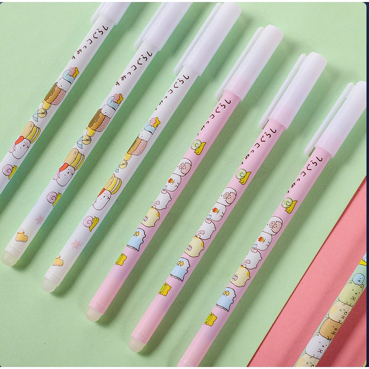 Bút Mực gel Ngòi 0.5m Màu Xanh/Đen Cho Học Sinh