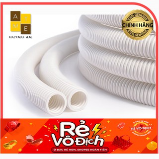 Ống luồn dây điện đàn hồi, ống ruột gà phi 16 - phi 20, màu ngẫu nhiên ( Trắng ) [ Đơn vị 10 Met ]