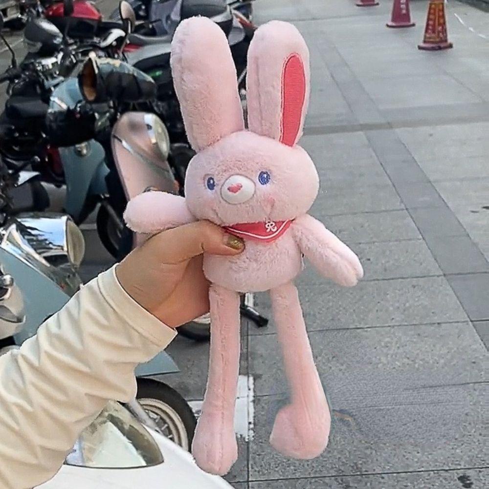 LANFY Móc Khóa Hình Thỏ Kéo Ba Lô Dễ Thương Charms
