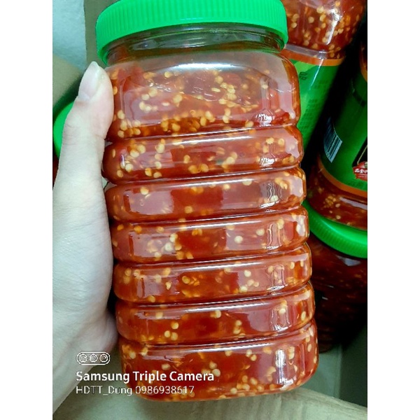 Sốt ớt băm tứ xuyên 1,6kg_Gia vị trộn cơm trung quốc