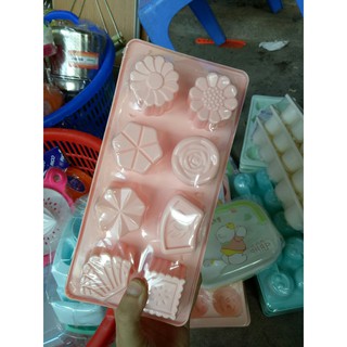 Khay làm đá, thạch, sữa chua