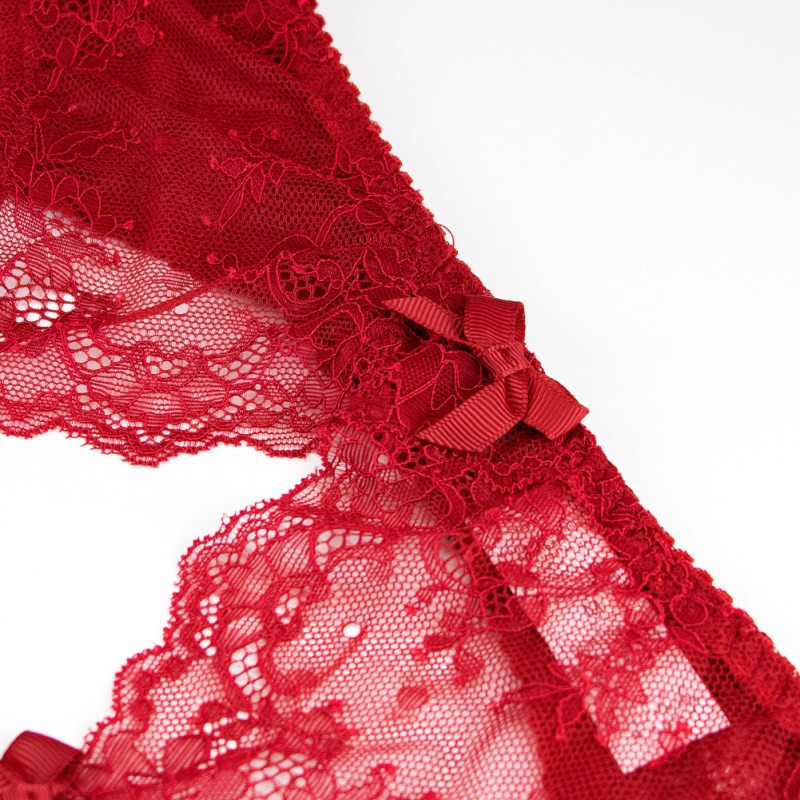 Nịt bít tất VARSBABY phối ren phong cách quyến rũ dành cho nữ