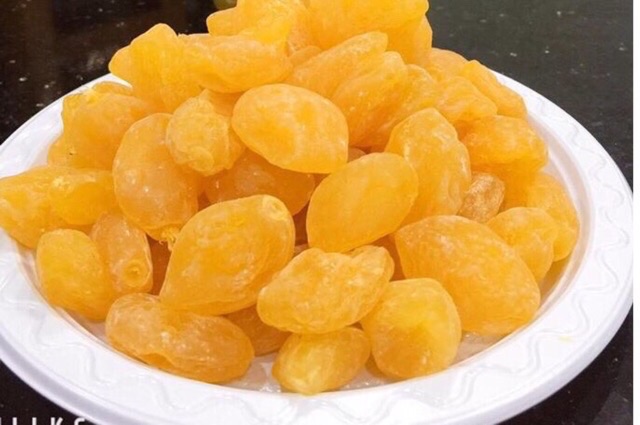 Sỉ bịch 2kg xí muội đào vàng trái to ngon chua ngọt