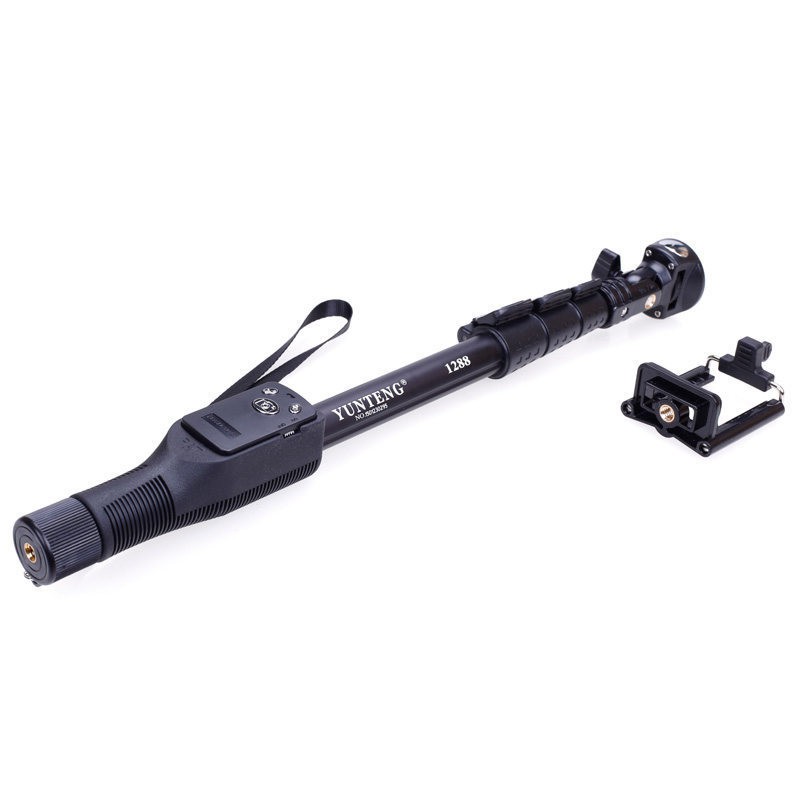 ✺Nhà máy bán trực tiếp hợp kim nhôm siêu dài Máy ảnh điện thoại di động Yunteng YT-1288 Bluetooth điều khiển từ xa Gậy c | BigBuy360 - bigbuy360.vn