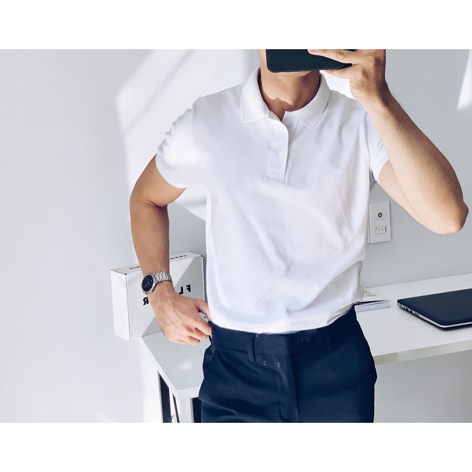 Thun cổ polo trơn | BigBuy360 - bigbuy360.vn