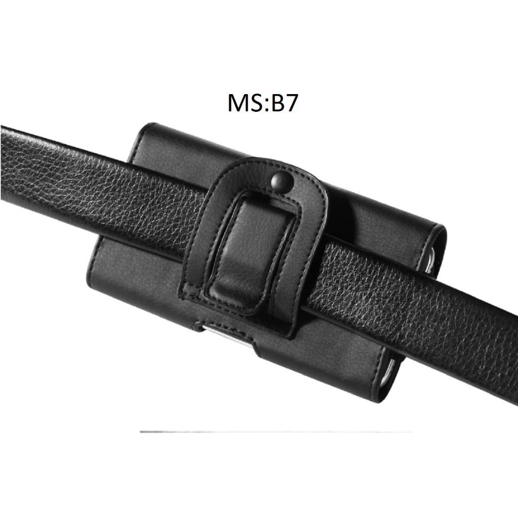 Bao da đựng điện thoại, Túi Da Đựng Điện Thoại đeo thắt lưng kiểu Ngang MÃ B7 nhiều Size | BigBuy360 - bigbuy360.vn