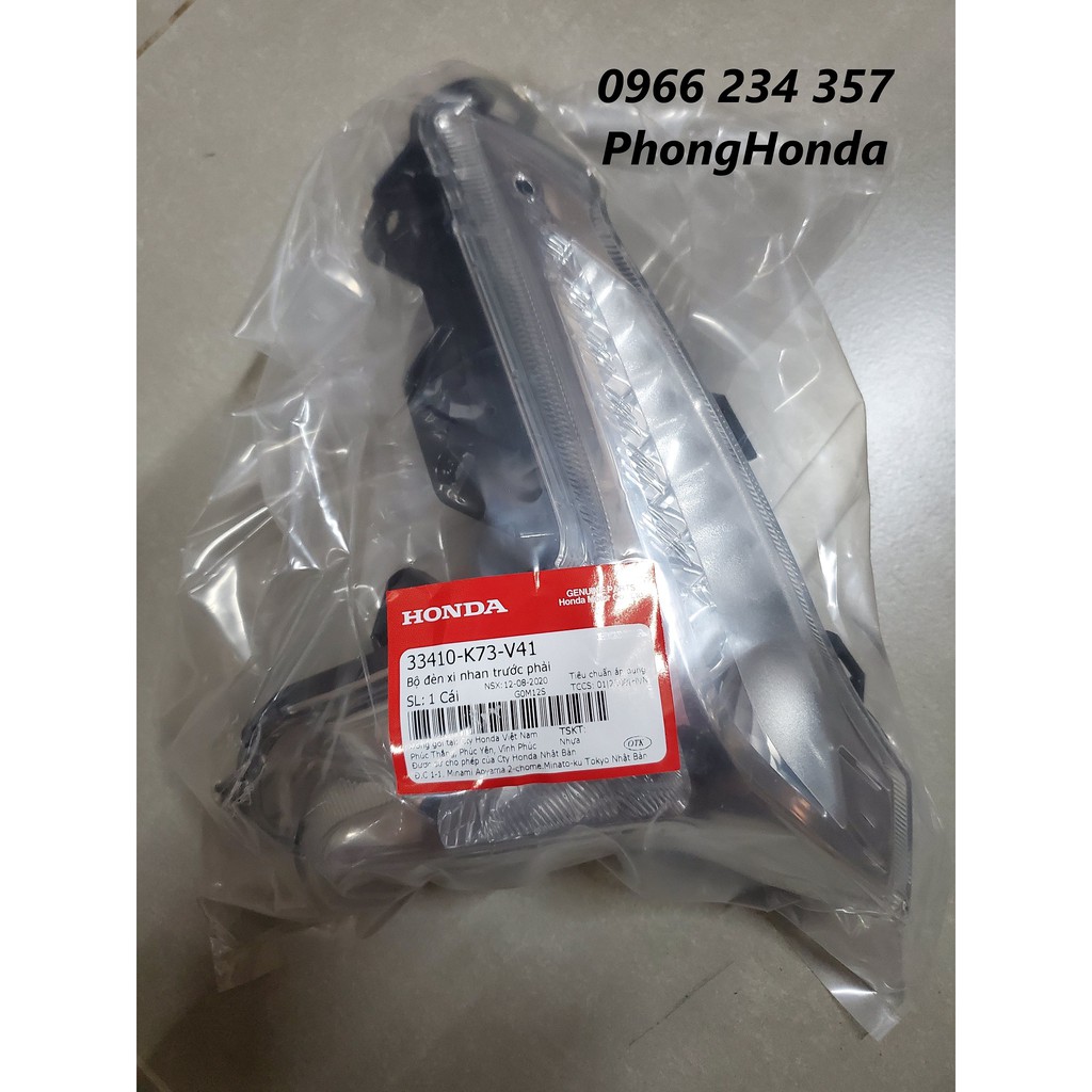 xi nhan trước fu 125 , fu led 2018 - 2021 chính hãng honda