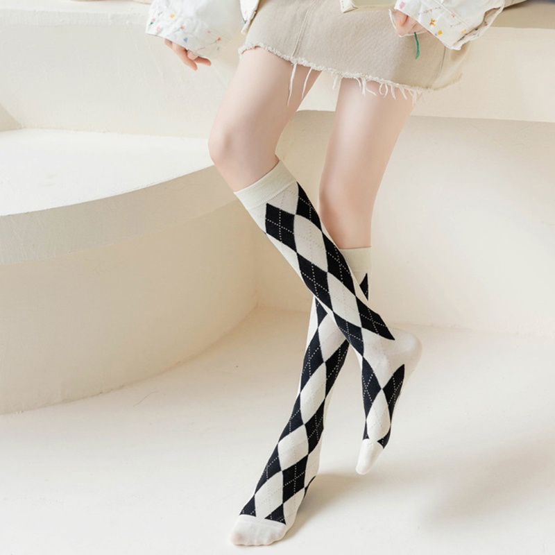 Vớ Dài Qua Gối Vải Cotton Họa Tiết Cánh Thiên Thần Phong Cách Lolita Nhật Bản Cho Nữ