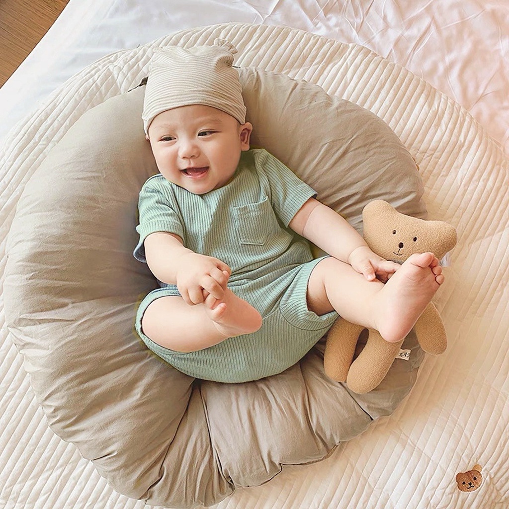 Đồ bộ bé sơ sinh tới 18kg - bộ quần áo trẻ em cộc tay AM950