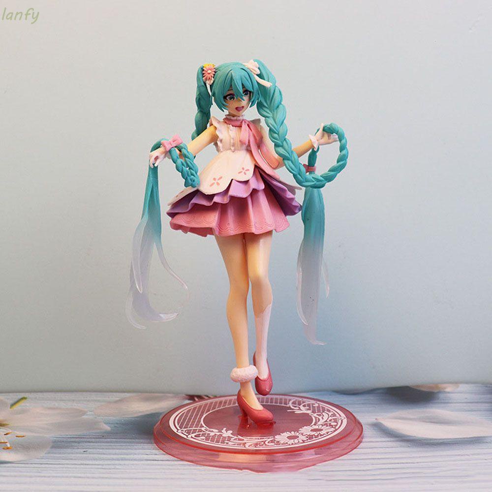Mô Hình Đồ Chơi Nhân Vật Hatsune Miku Bằng PVC Trang Trí Bàn Làm Việc