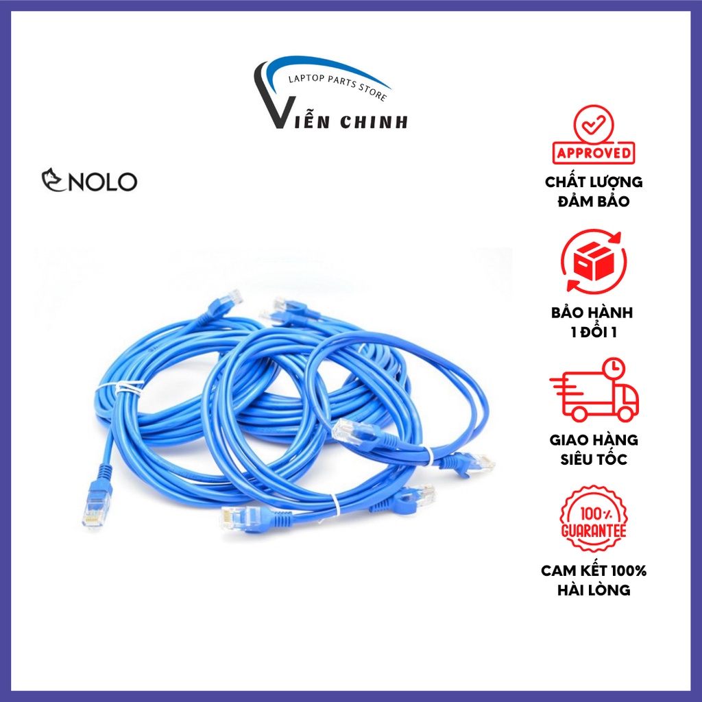 Dây mạng  bấm sẵn 2 đầu RJ45 dài 1.5m/3m/5m//10m