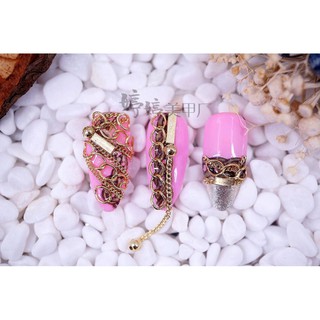 Set charm xích mix phụ kiện trang trí móng