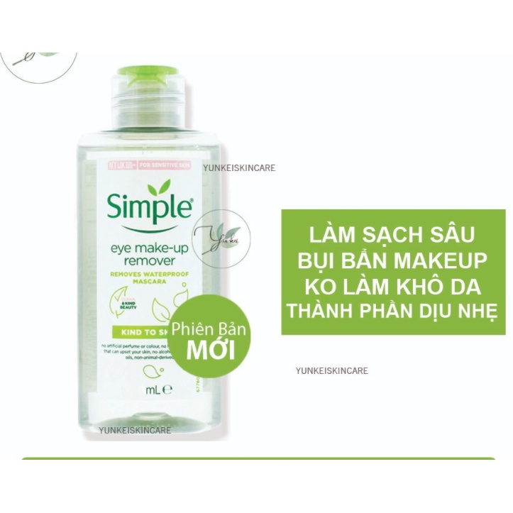 Nước Tẩy Trang Simple Kind To Skin Micellar Cleansing Water 200ml | BigBuy360 - bigbuy360.vn