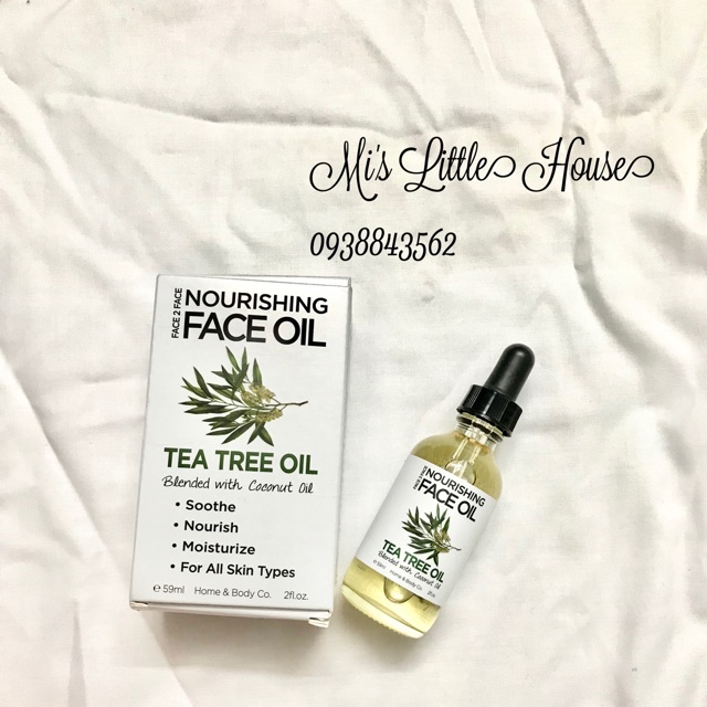 TEA TREE OIL NOURISHING FACE OIL (tinh dầu tràm trà)