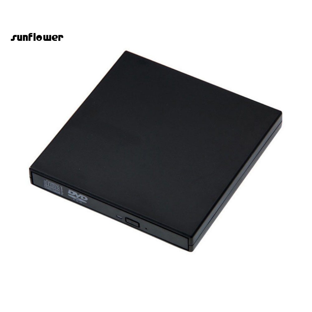 Đầu đọc đĩa DVD ROM Sunflower có kết nối USB 2.0 cho laptop