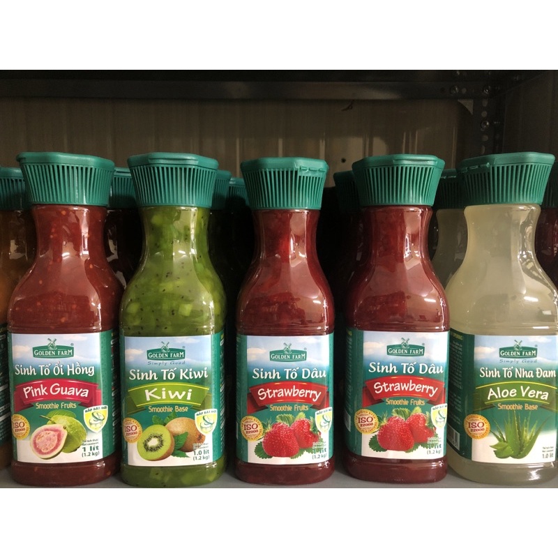 Sinh tố Golden Farm 1L Hương Dâu