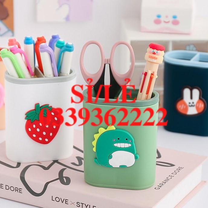 [ HAIANHSHOP ] Hộp đựng bút đáng yêu - Ống đựng bút để bàn đa năng phong cách Hàn Quốc Duashop &gt;