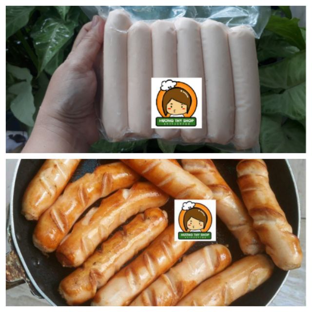 Xúc xích ăn kiêng das/keto gói 500gr