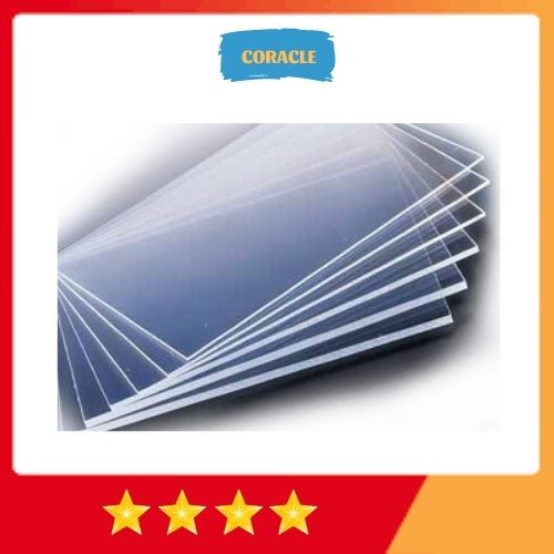 Bìa Mica 1,9 li 20*30, Bìa Bóng Kính giấy Bìa Cứng,Mica Trong Suốt  Làm Hộp Cá,Hộp Kính, Đồ Chơi.