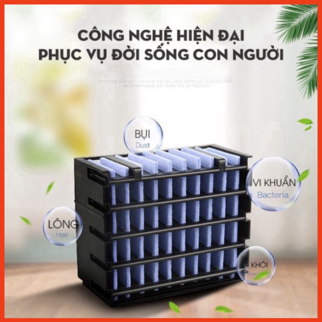 Quạt Điều Hòa Mini Để Bàn Nhỏ Gọn - Điều Hoà Hơi Nước Mini Siêu Mát