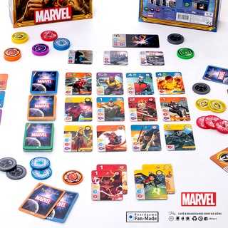 Trò chơi tìm ngọc Splendor phiên bản Marvel (bản tiếng Anh)