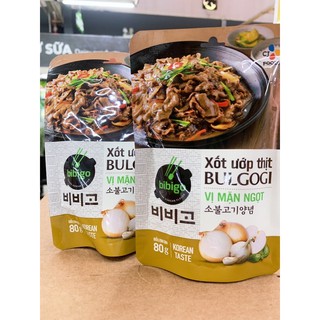 Sốt ướp thit Bulgogi 2 vị 80g