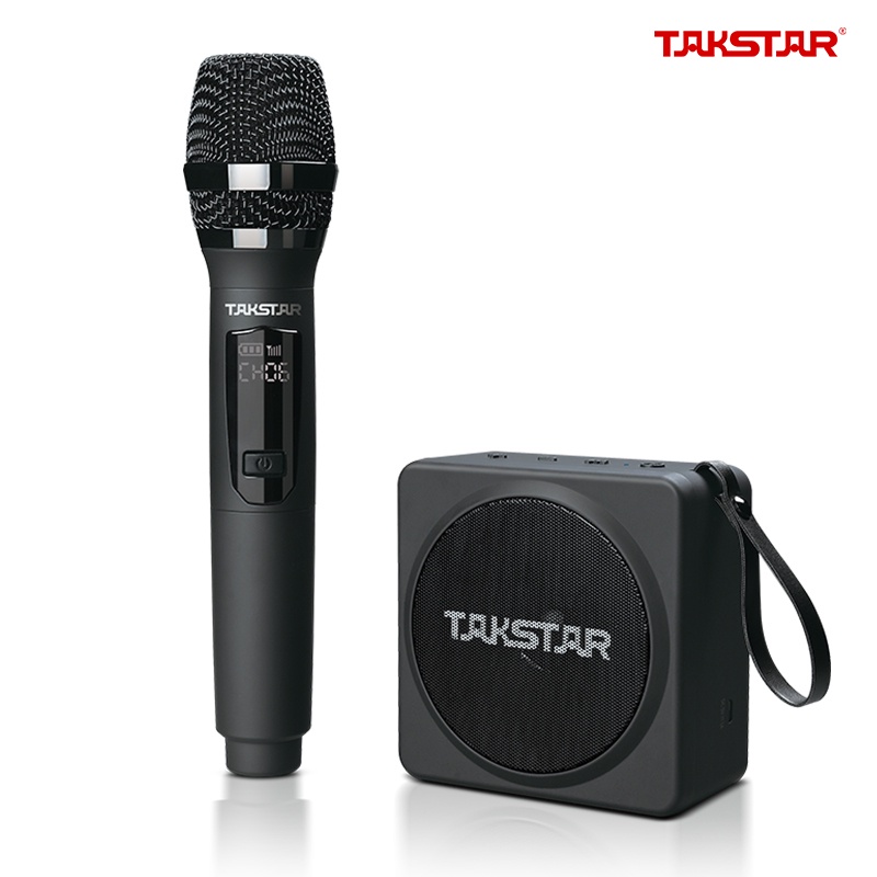 Máy Trợ Giảng Không Dây Takstar E261W Mic Cầm Tay/Cài Đầu, Công Suất Lớn 25W, Lọc Ồn, Chính Hãng Cao Cấp Bảo Hành 1 Năm