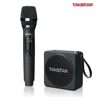 Máy trợ giảng không dây takstar e261w mic cầm tay/cài đầu, công suất lớn 25w, lọc ồn, chính hãng cao cấp bảo hành 1 năm