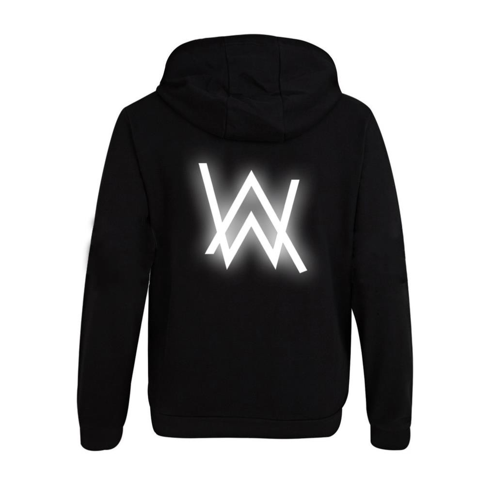 HOT SALE- Áo Khoác Nam Alan Walker In Log Phản Quang Mới - áo siêu chât