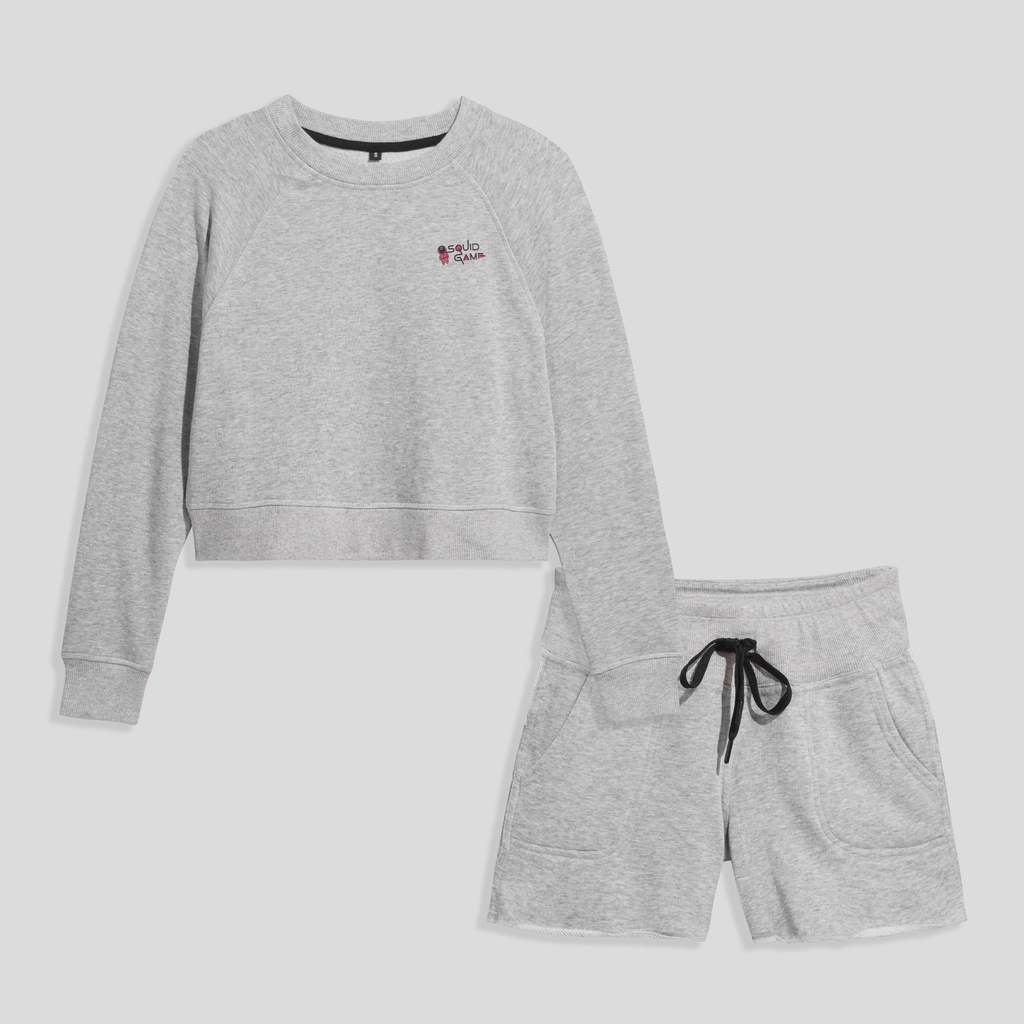Set đồ nữ thu đông form rộng phong cách Ulzzang cá tính thiết kế bởi Ikun