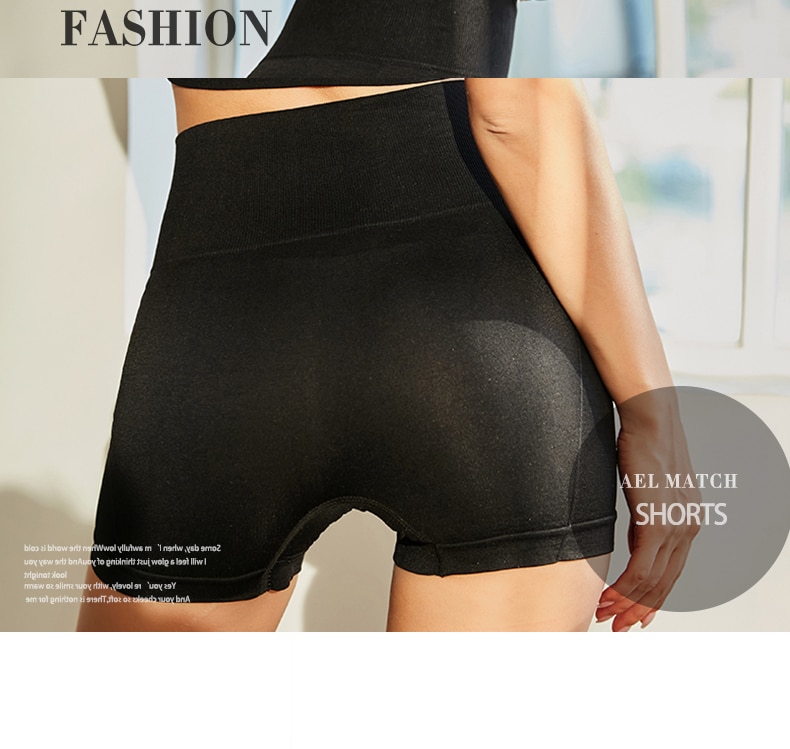 Quần short legging thể thao TAKETALK lưng cao dáng ôm co giãn thời trang cho nữ