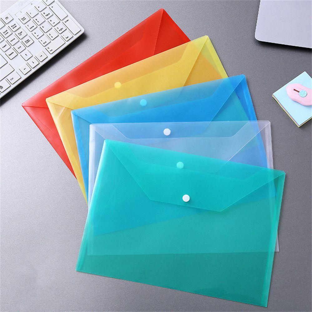 CHOOKEY Túi Nhựa Trong Suốt Đựng Tài Liệu Thiết Kế Sáng Tạo