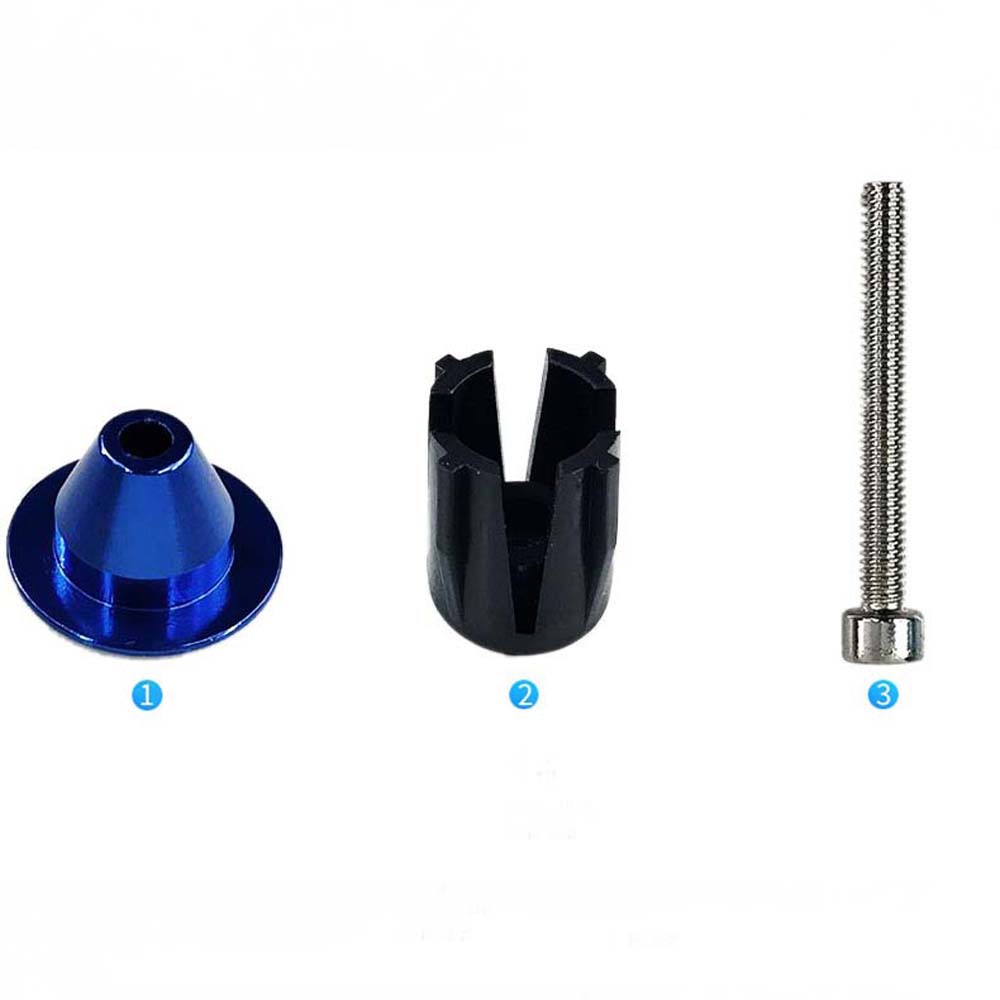 1 Cặp Nắp Đậy Tay Cầm Xe Đạp Bằng Hợp Kim Nhôm Nhiều Màu