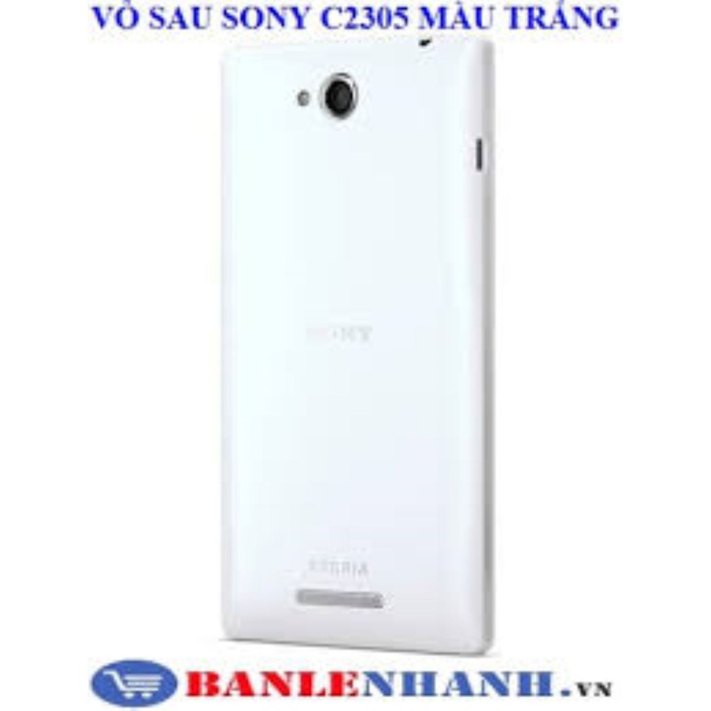 NẮP LƯNG SONY C2305 MÀU TRẮNG