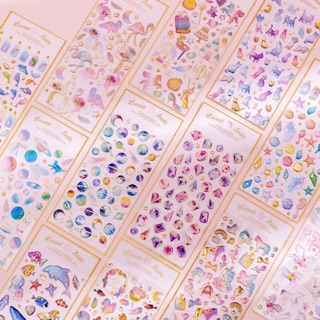 Sticker trang trí trong suốt