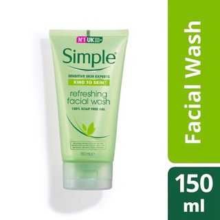 Sữa rửa mặt simple