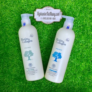 DẦU GỘI XẢ BIOTIN TRẮNG PHỤC HỒI CHỐNG RỤNG TÓC 500ml