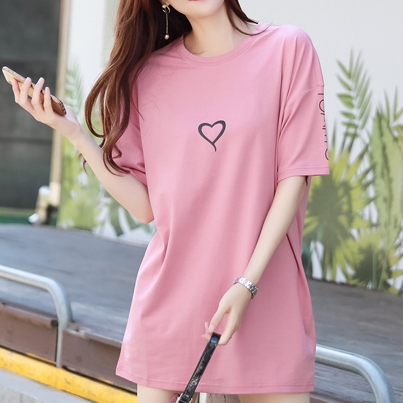 Áo thun form dài dáng đẹp form rộng giá rẻ kiểu áo phông nữ giấu quần LIVATA M85