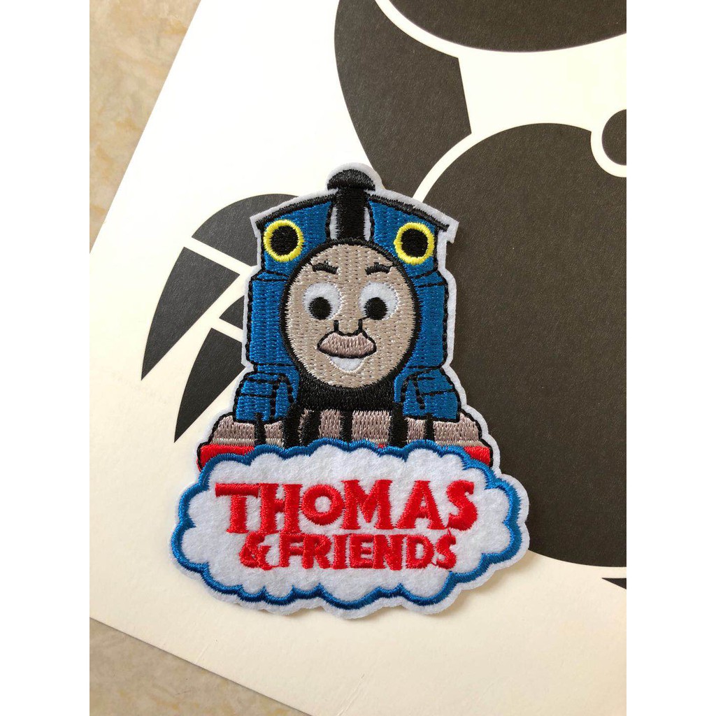 Hoạt Hình Sticker Ủi Thêu Hình Tàu Lửa Thomas